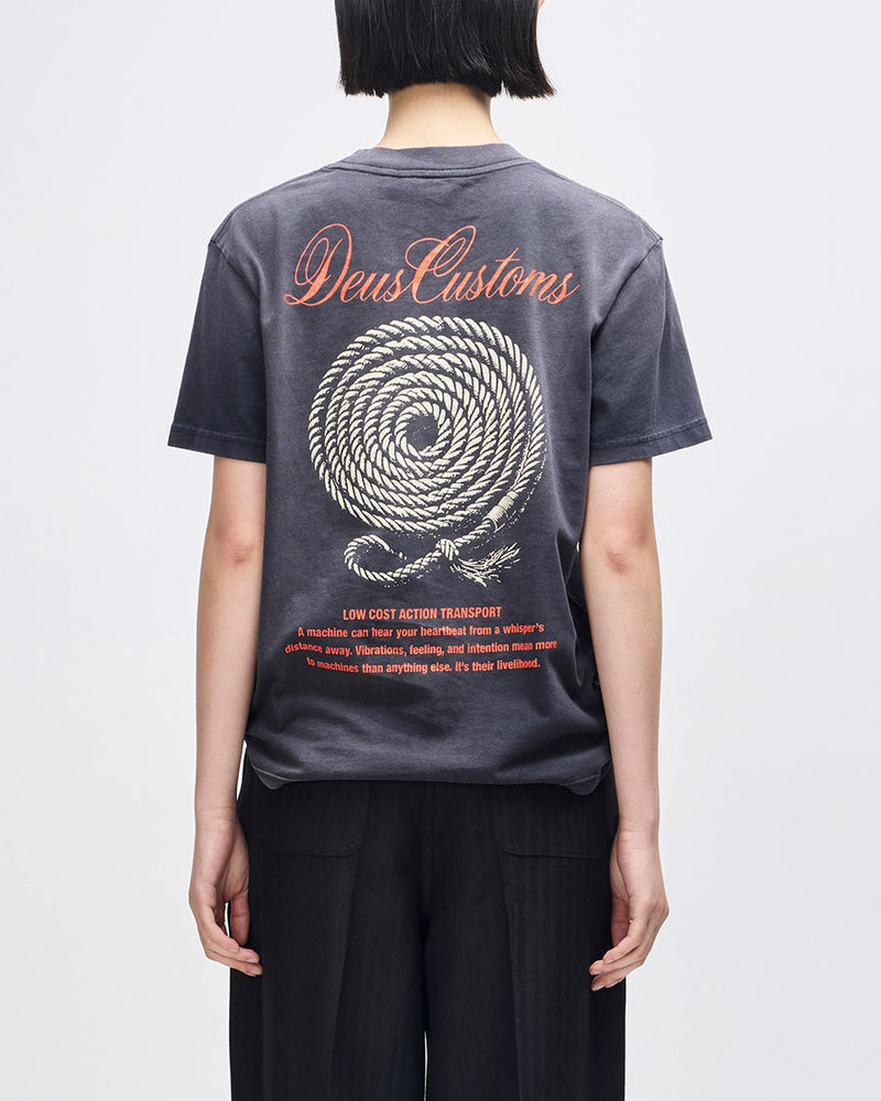 Camiseta Deus Ex Machina Horseplay Chumbo