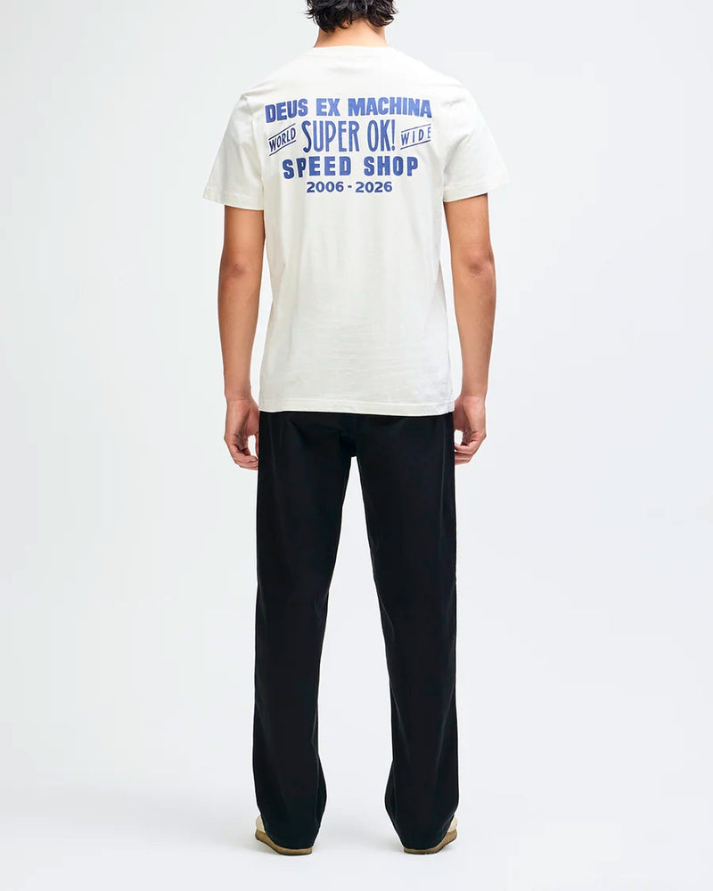 Camiseta Deus Ex Machina Mudflap Branca