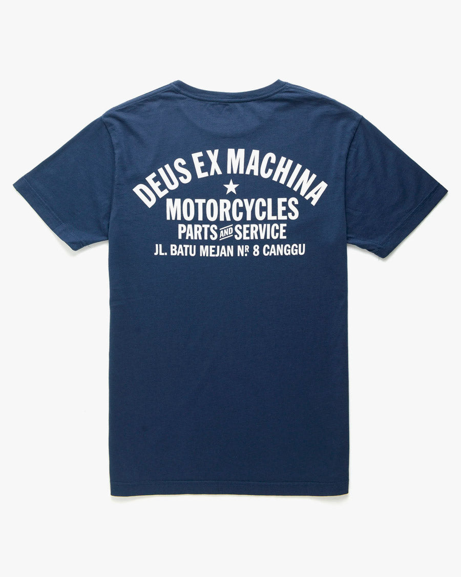 Camiseta Deus Ex Machina Canggu Address Marinho