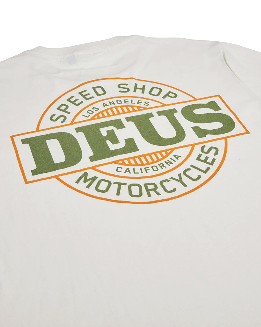 Camiseta Deus Ex Machina Hot Streak Off White