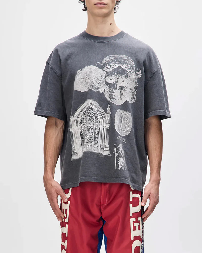 Camiseta Deus Ex Machina Invocation Chumbo