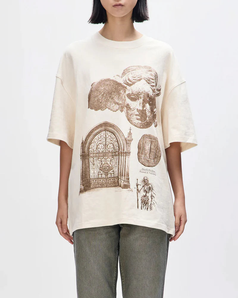 Camiseta Deus Invocation Dirty White
