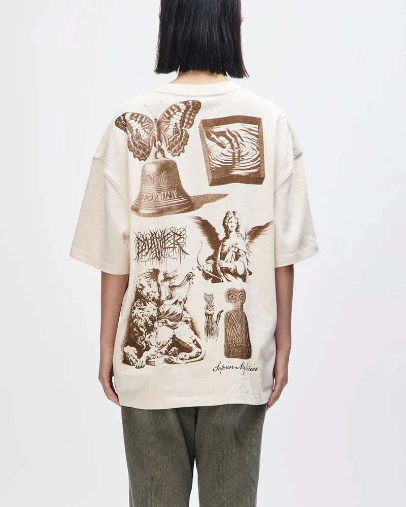 Camiseta Deus Invocation Dirty White
