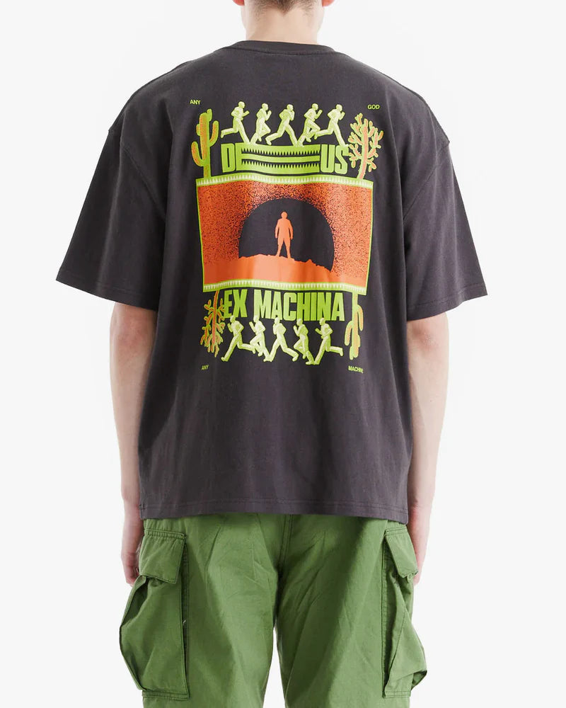 Camiseta Deus Ex Machina Hart Chumbo