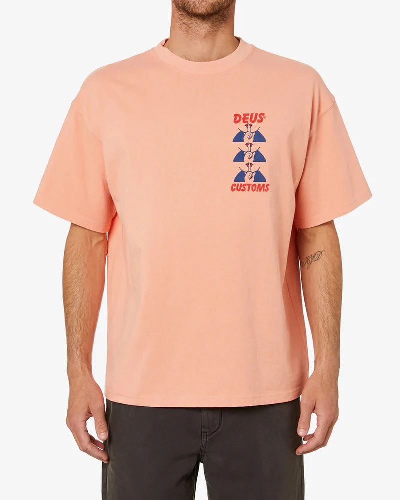 Camiseta Deus Ex Machina Posy Coral