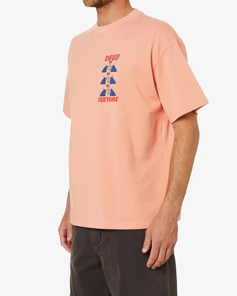 Camiseta Deus Ex Machina Posy Coral