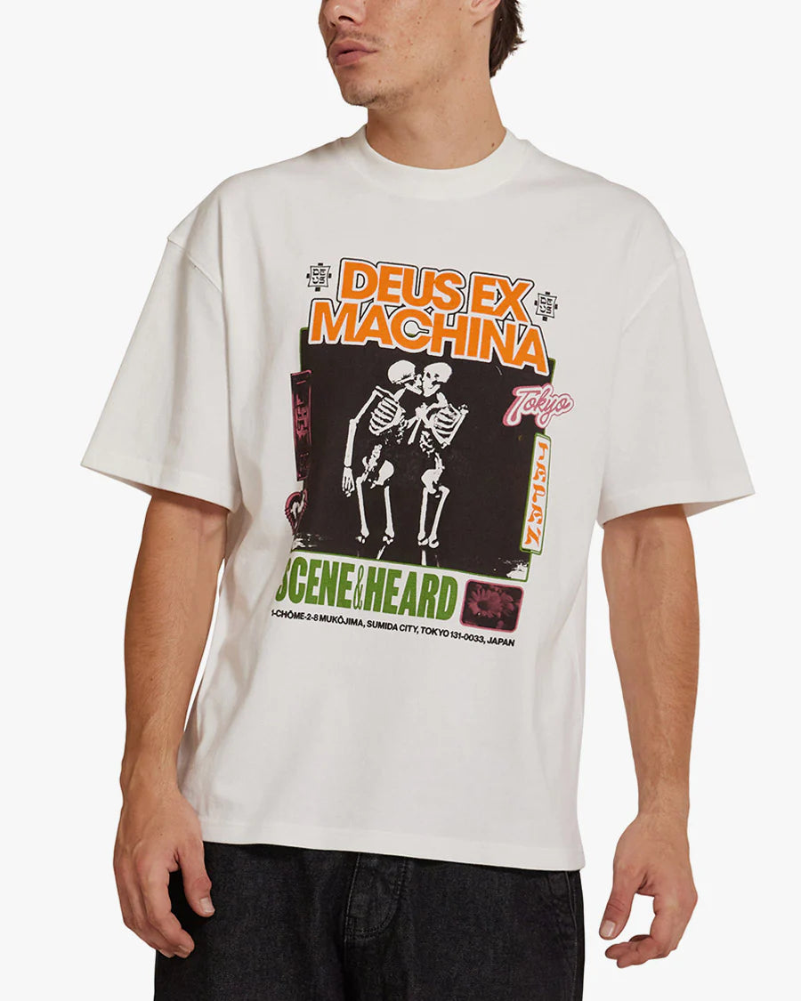 Camiseta Deus Ex Machina Takoyaki Off White