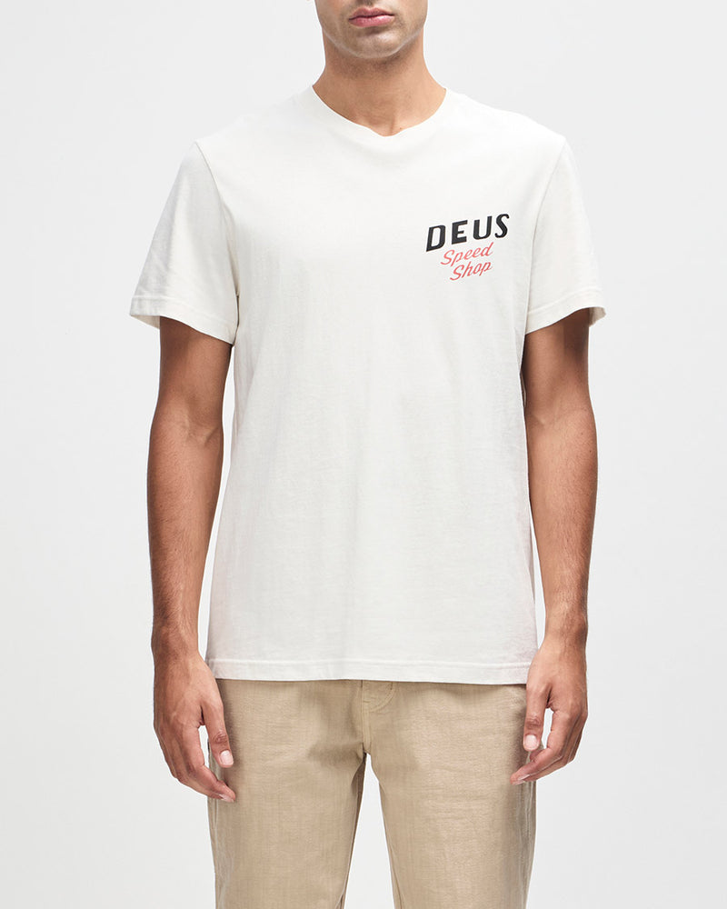 Camiseta Deus Dogleg Dirty Branca