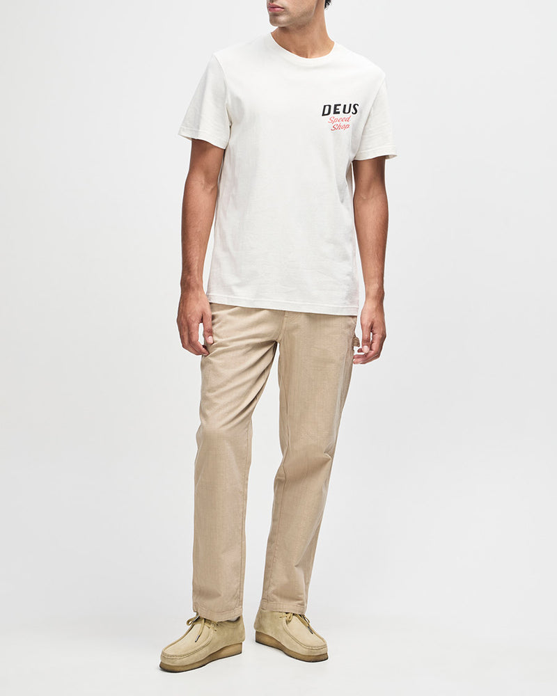 Camiseta Deus Dogleg Dirty Branca