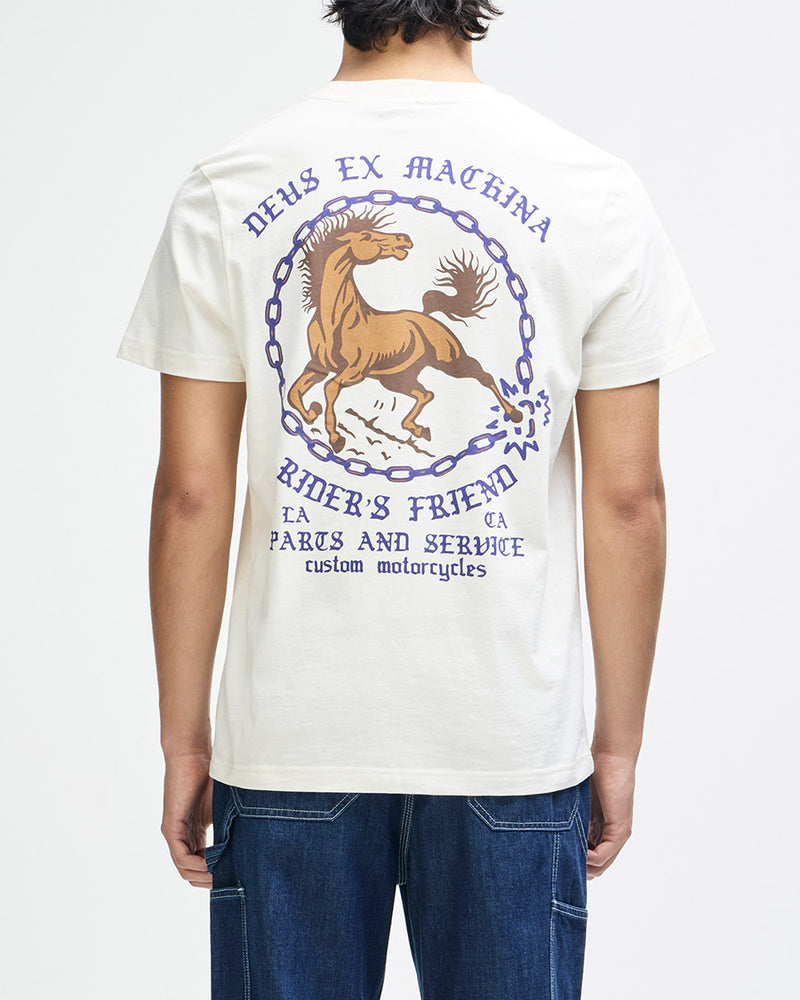 Camiseta Deus Ex Machina Unchained Branca