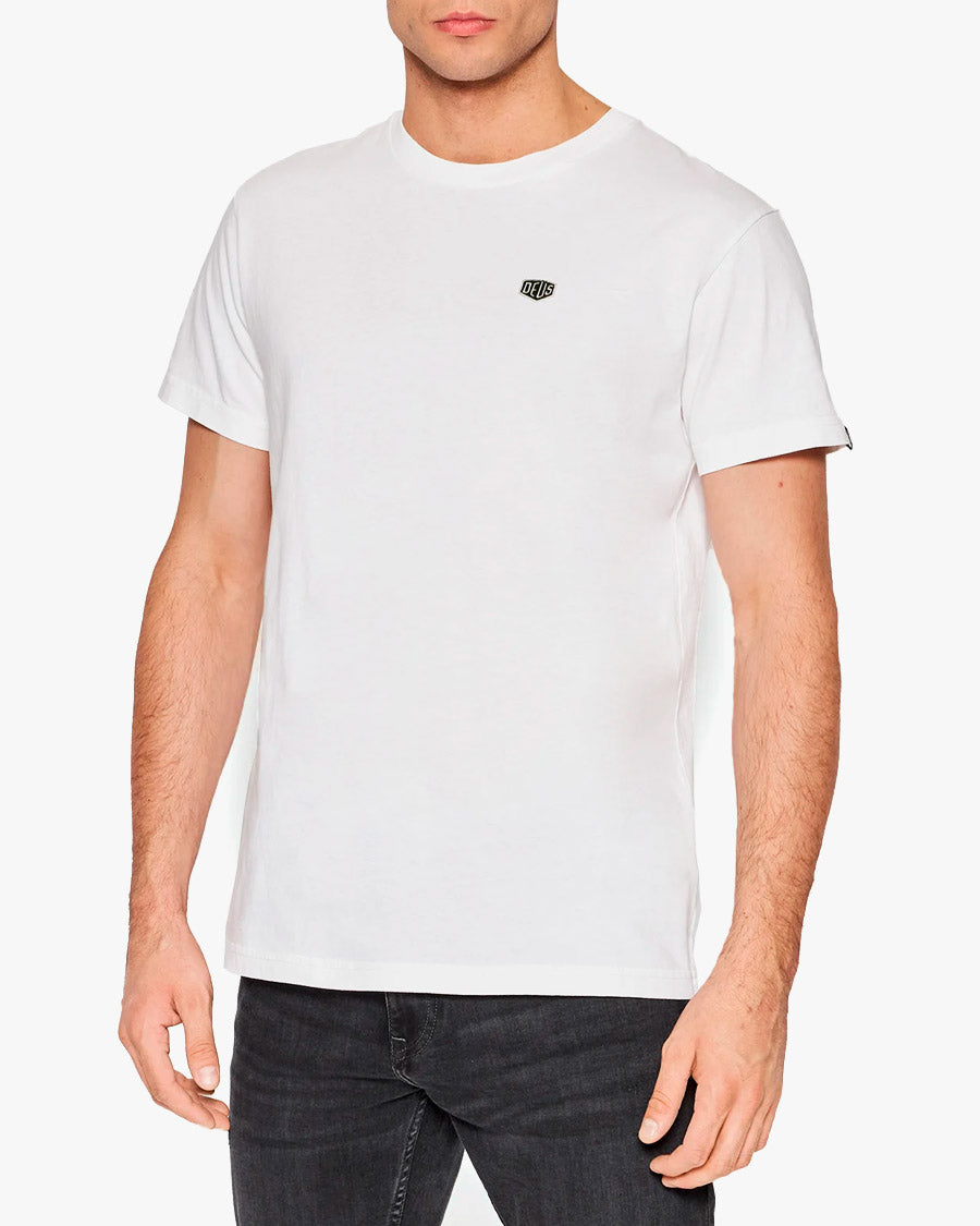 Camiseta Deus Ex Machina Shield Standard Branca