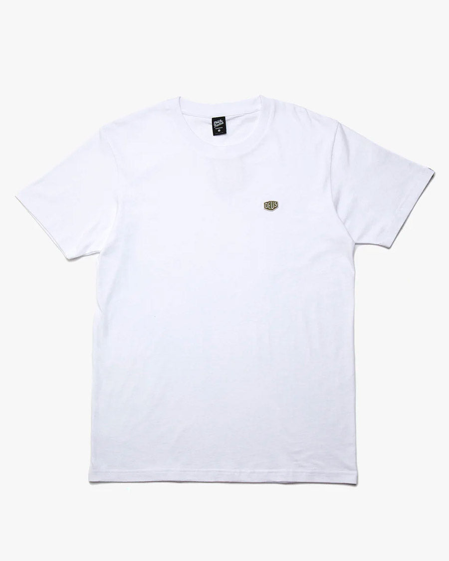 Camiseta Deus Ex Machina Shield Standard Branca
