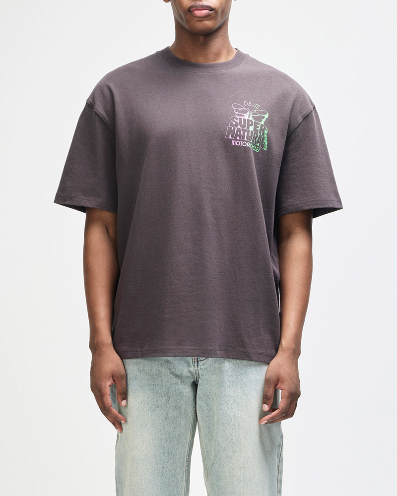Camiseta Deus Ex Machina Temple Torque Cinza