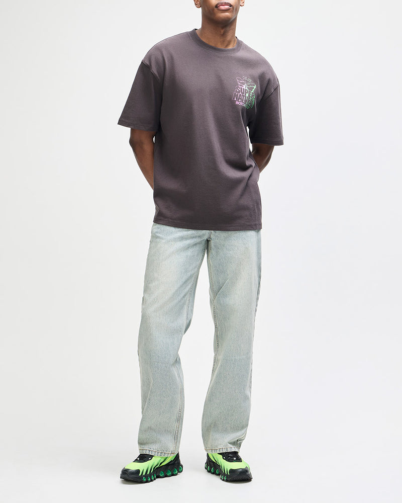 Camiseta Deus Ex Machina Temple Torque Cinza