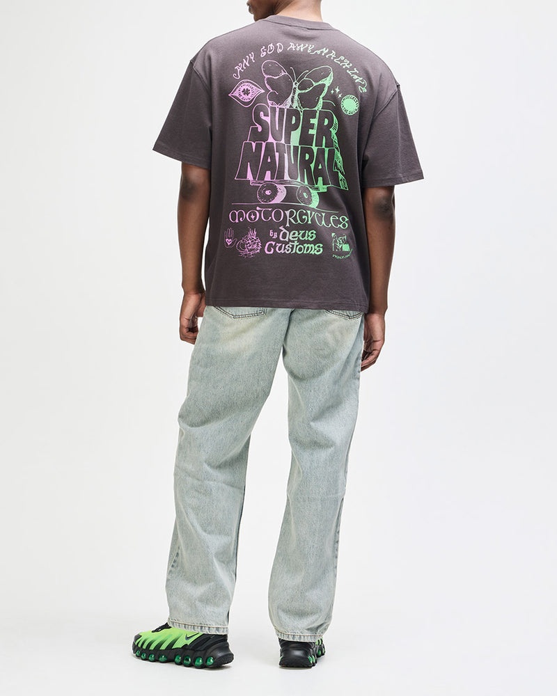 Camiseta Deus Ex Machina Temple Torque Cinza