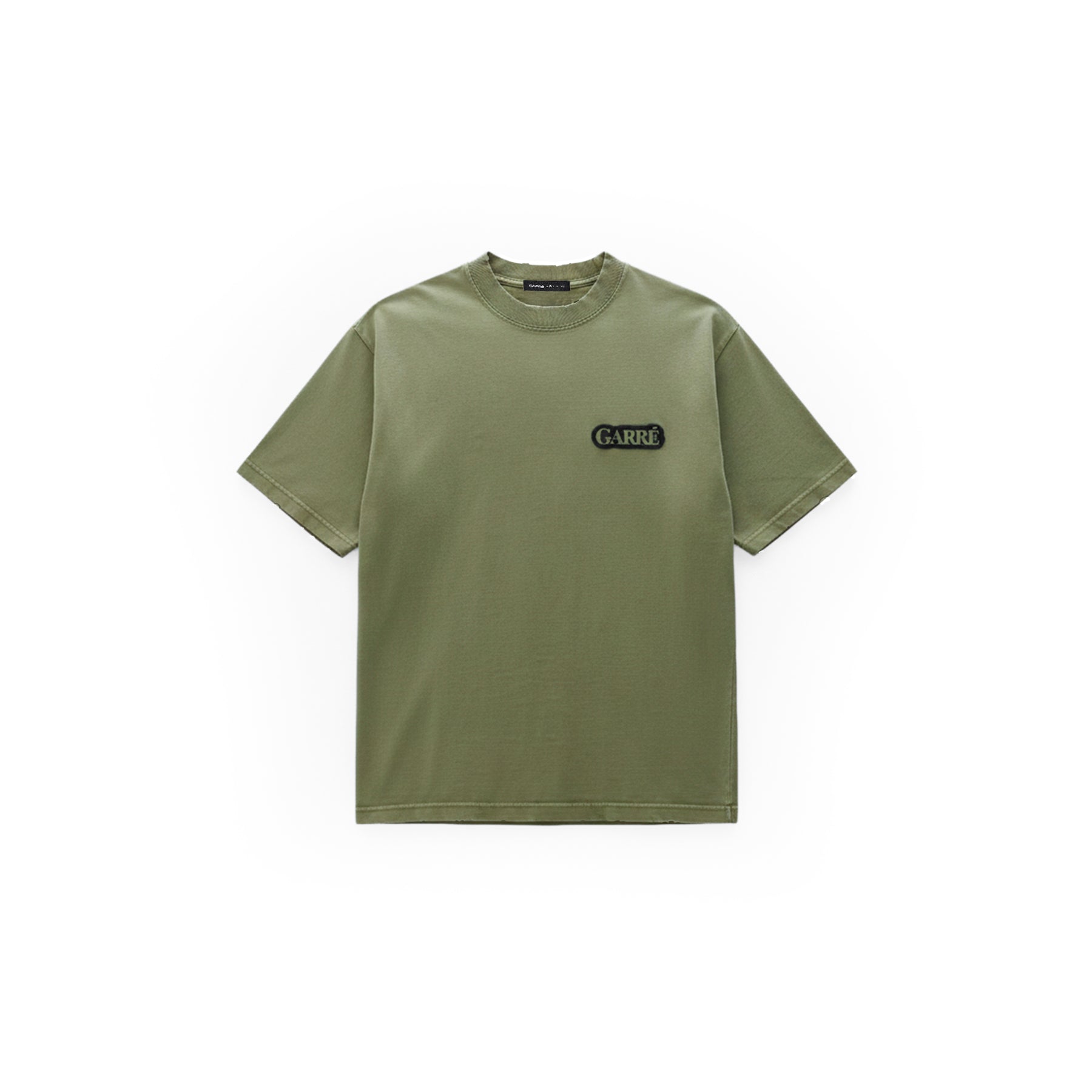 Camiseta Garré Disruptive Logo Militar Verde
