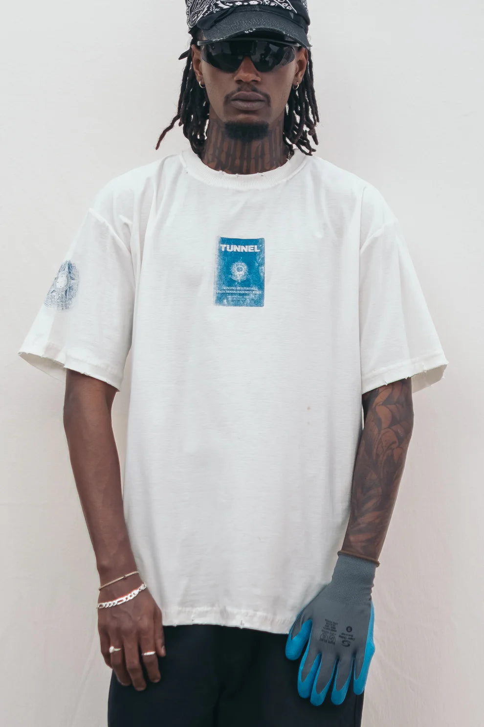 Camiseta Tunnel Oversized CLT Branca