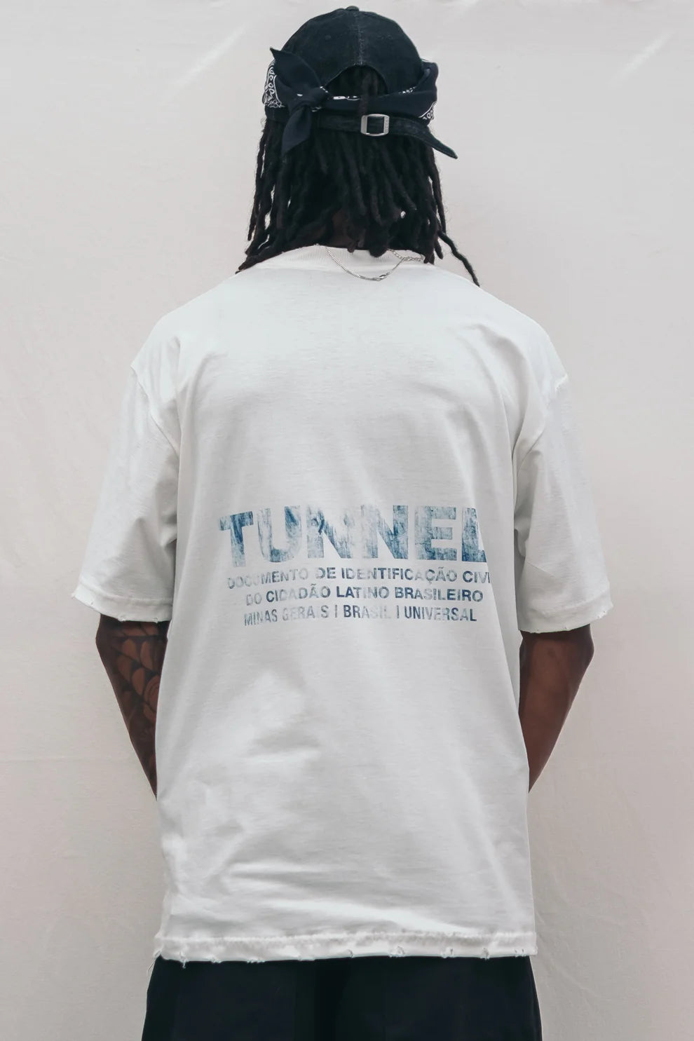 Camiseta Tunnel Oversized CLT Branca
