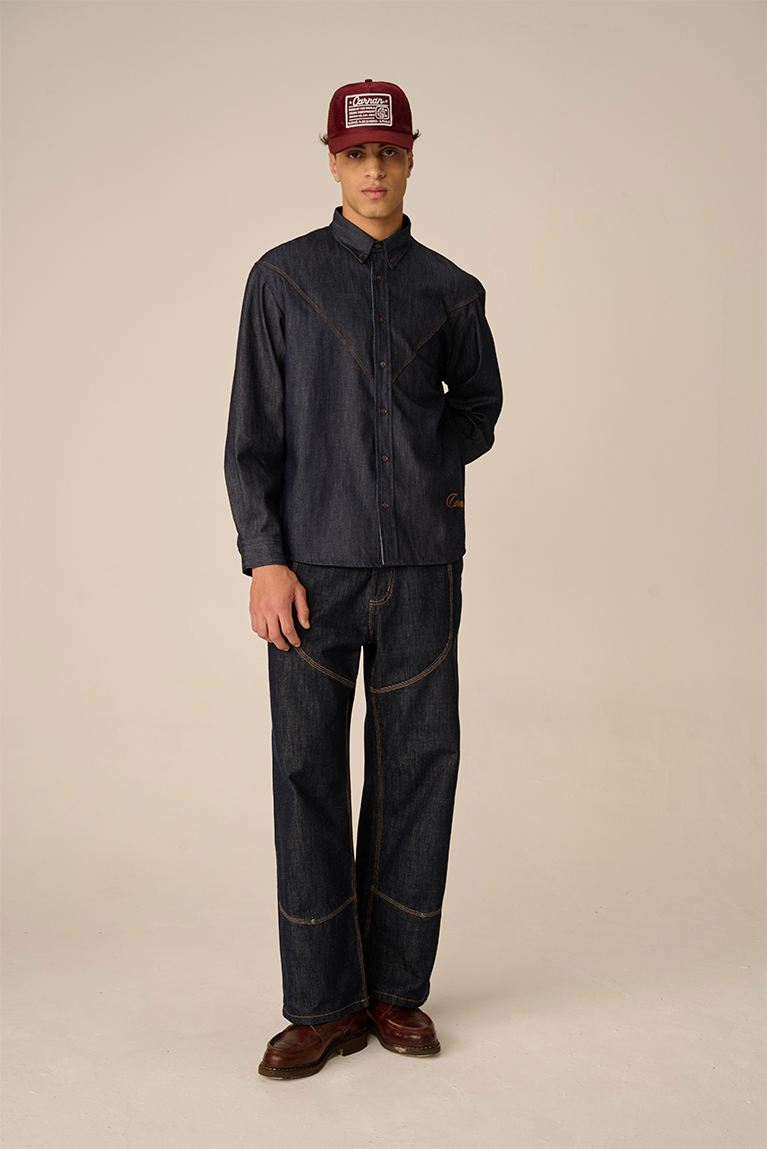 Camisa Carnan Raw Denim