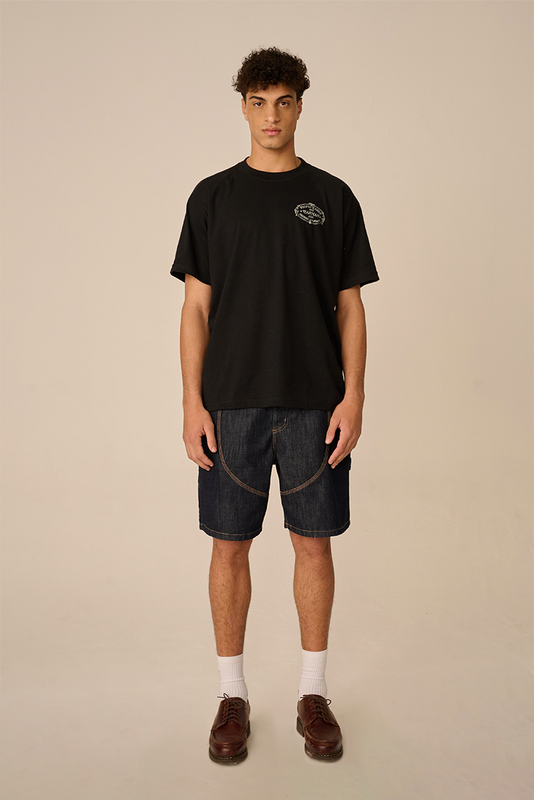 Camiseta Carnan  Home Crest Preta
