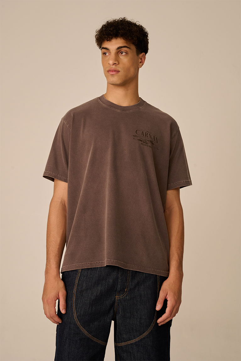 Camiseta Carnan Countryside Marrom