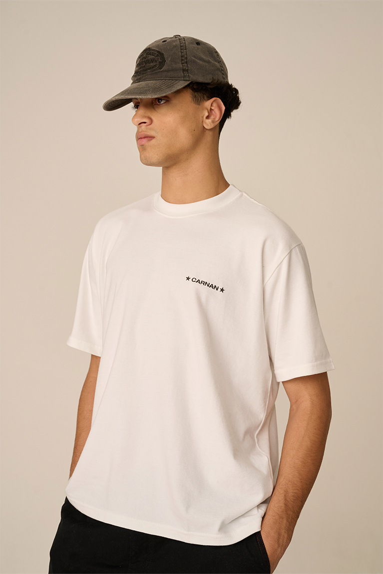 Camiseta Carnan Patterns Off White