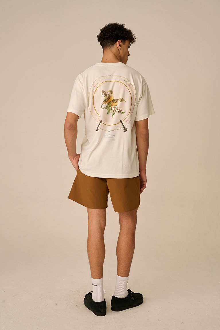 Camiseta Carnan Porcelain Plate Off White