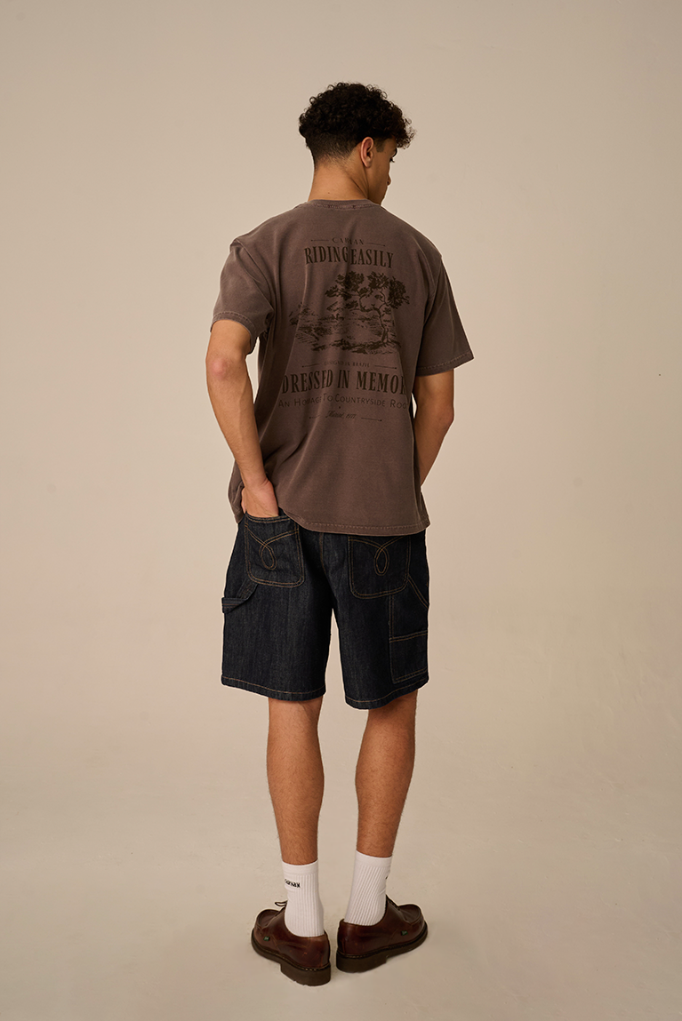 Camiseta Carnan Countryside Marrom