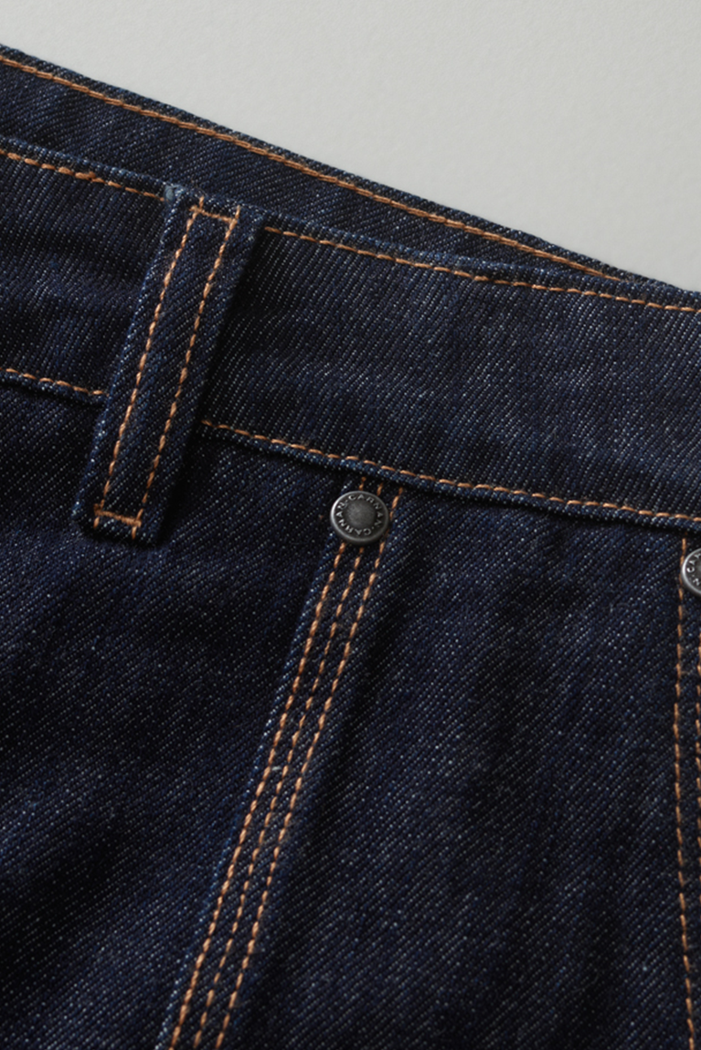 Calça Carnan Double Knee Raw Denim