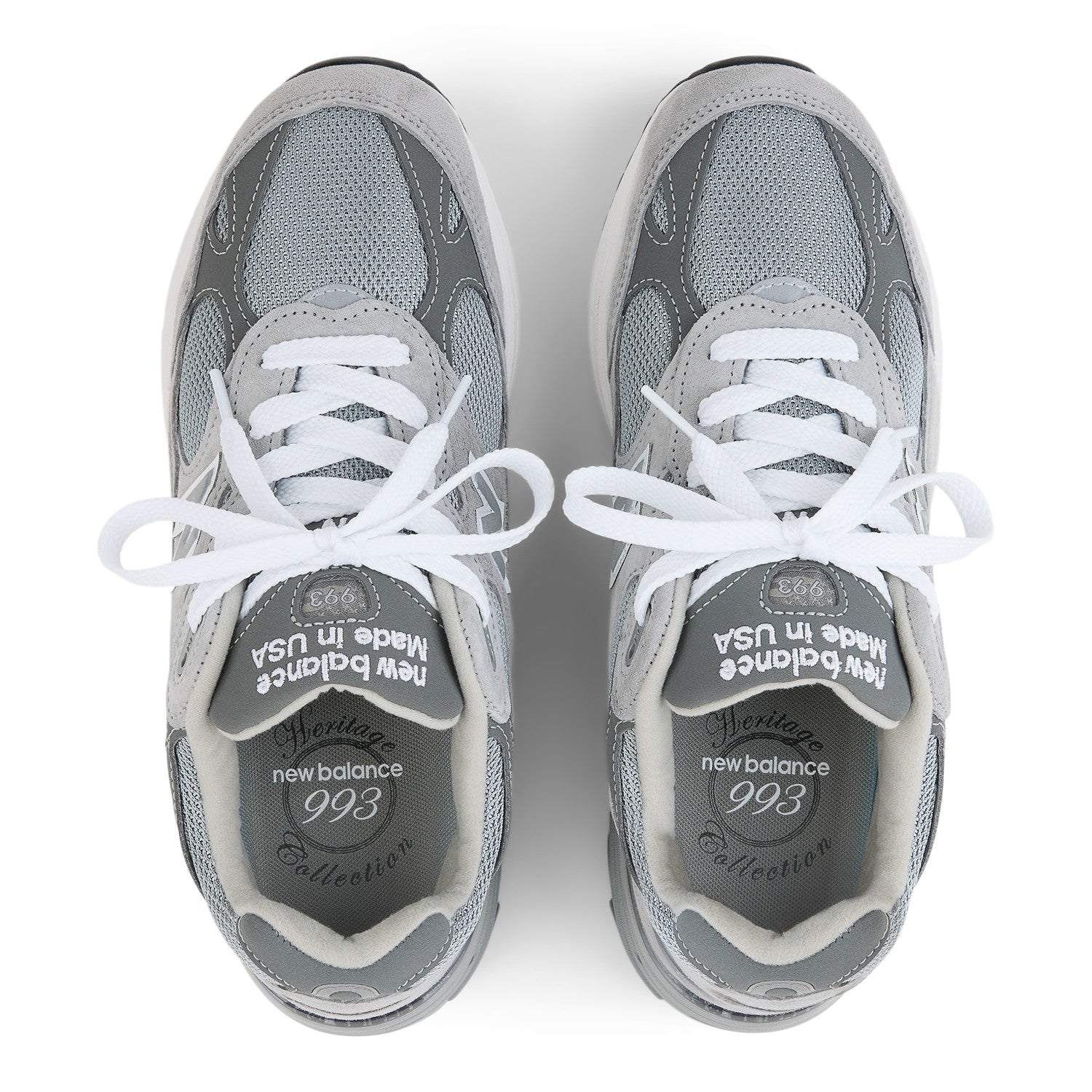 Tênis New Balance Wr993 Branco e Cinza