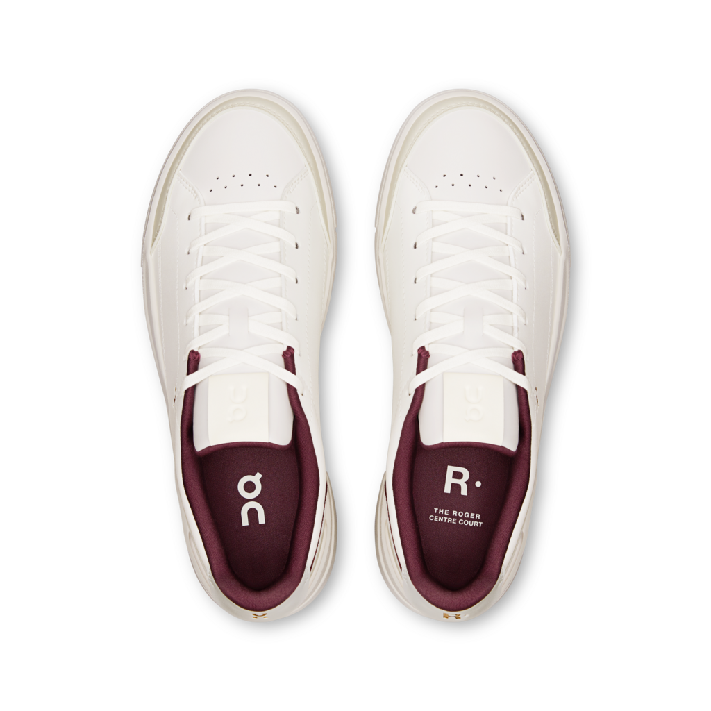 Tênis On The Roger Centre Court Ivory Maroon