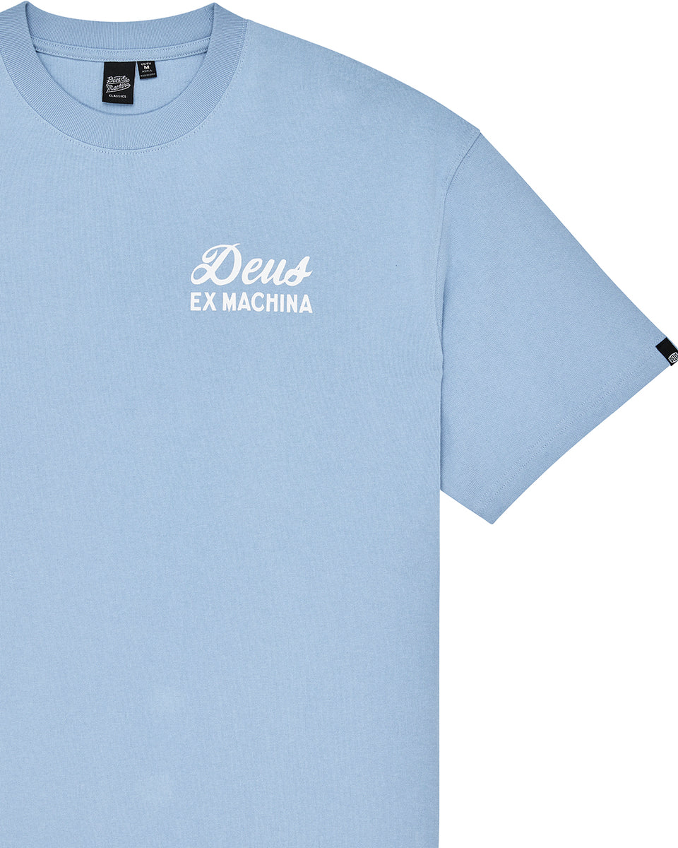 Camiseta Deus Ex Machina Venice Sing Azul Claro