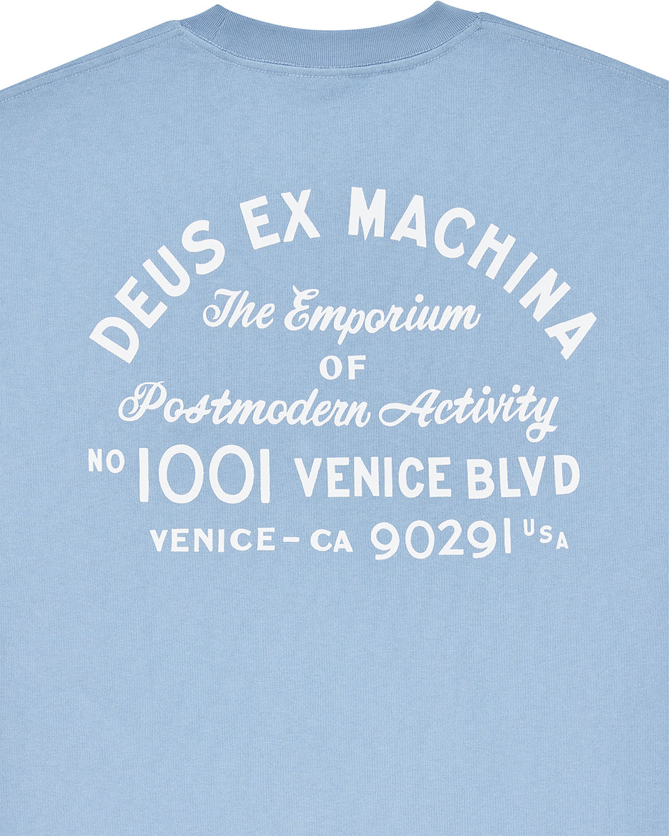 Camiseta Deus Ex Machina Venice Sing Azul Claro