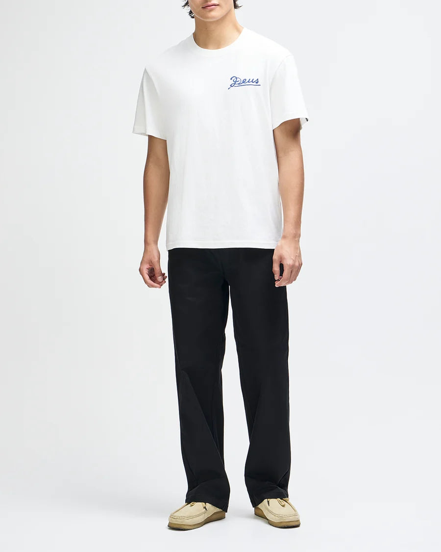 Camiseta Deus Ex Machina Bobskull Branca