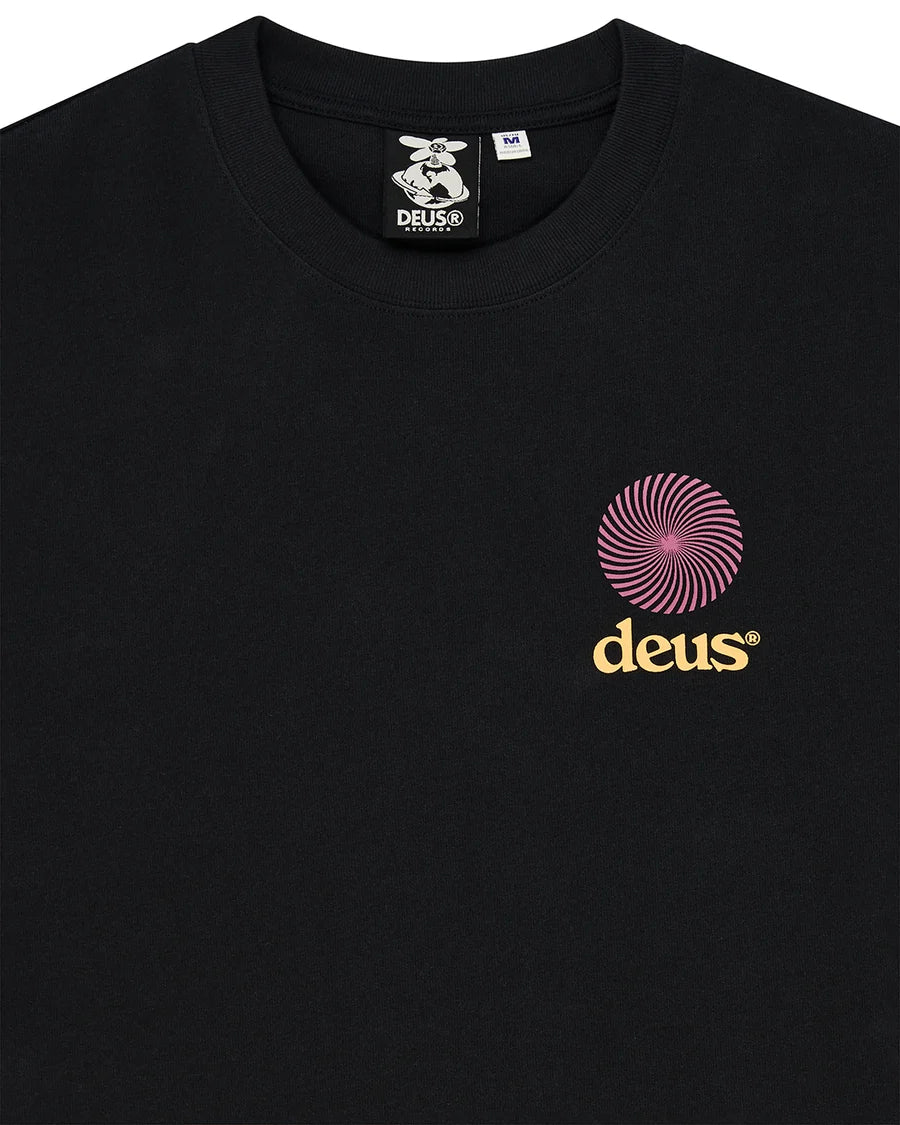 Camiseta Deus Ex Machina Strata Preta