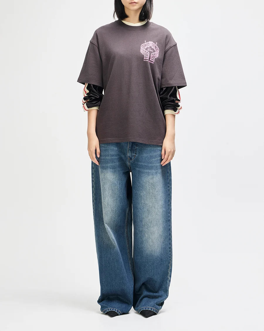 Camiseta Deus Ex Machina Upstairs Cinza