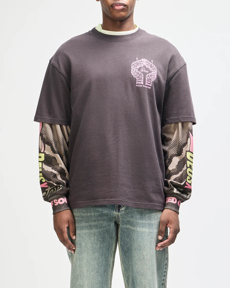 Camiseta Deus Ex Machina Upstairs Cinza