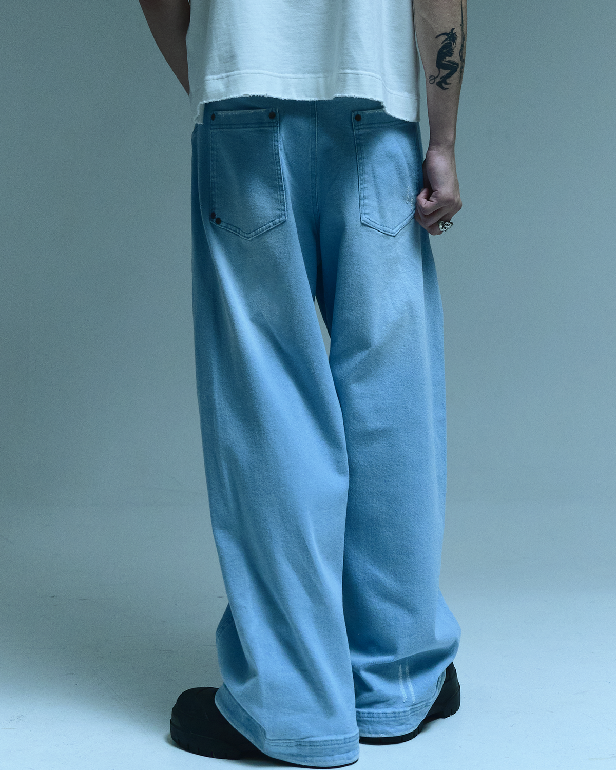 Calça Jeans Des Prezo Classic Barrel Azul Claro