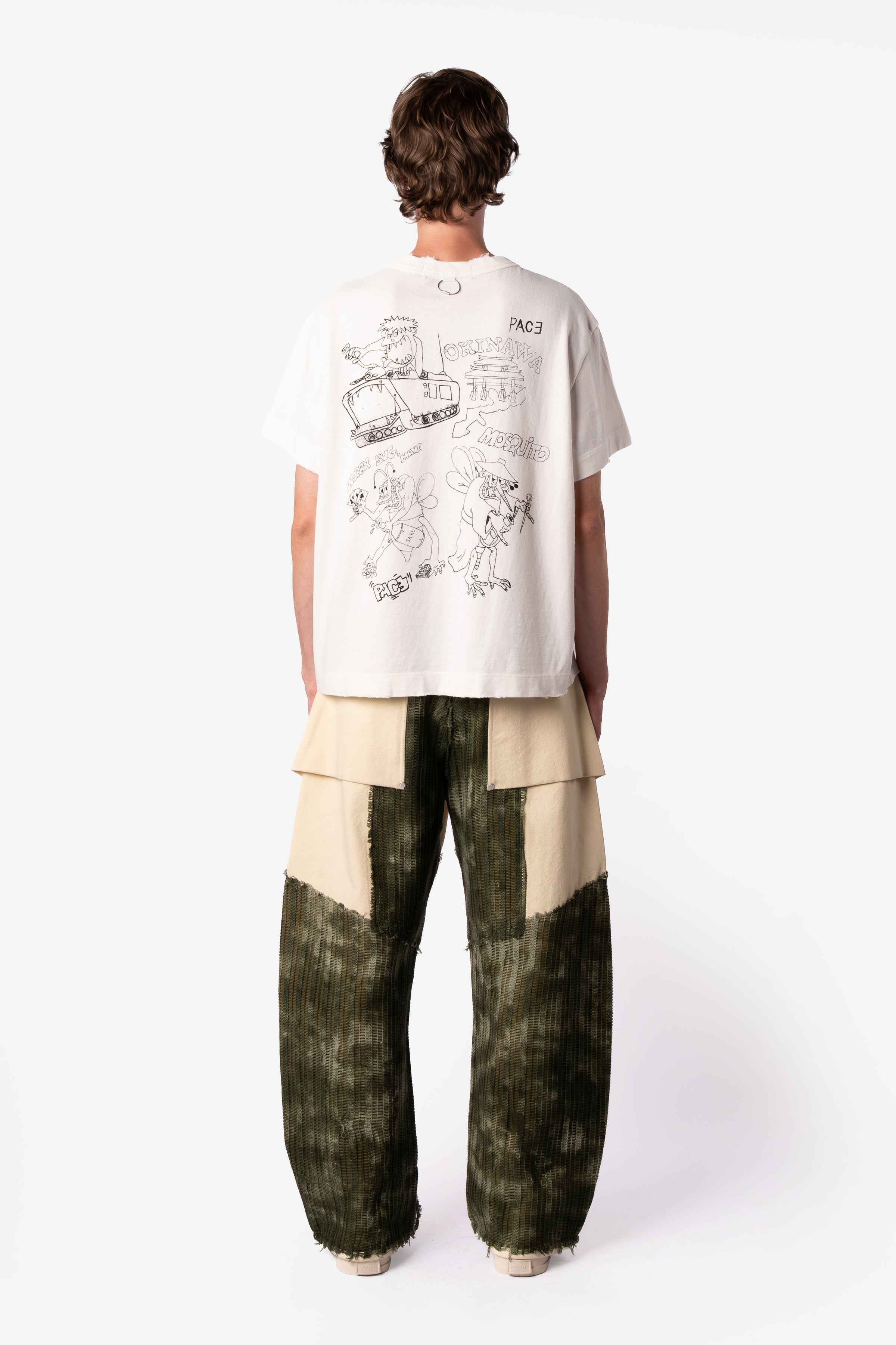 Camiseta Pace Tee Okinawa Sketches Branca