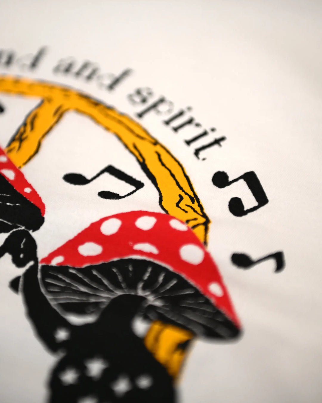 Camiseta Sow Mushroom Branca