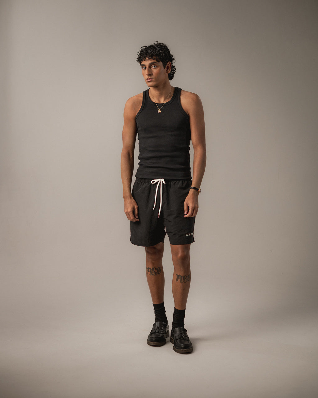 Shorts Cetti Logo Preto