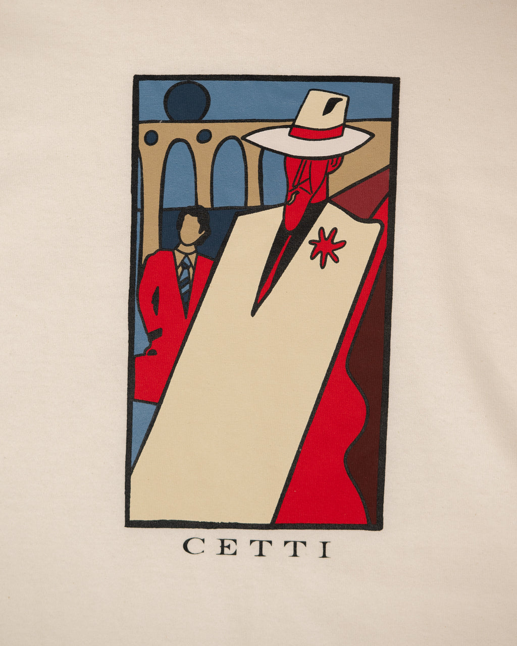 Camiseta Cetti Malandro Off White