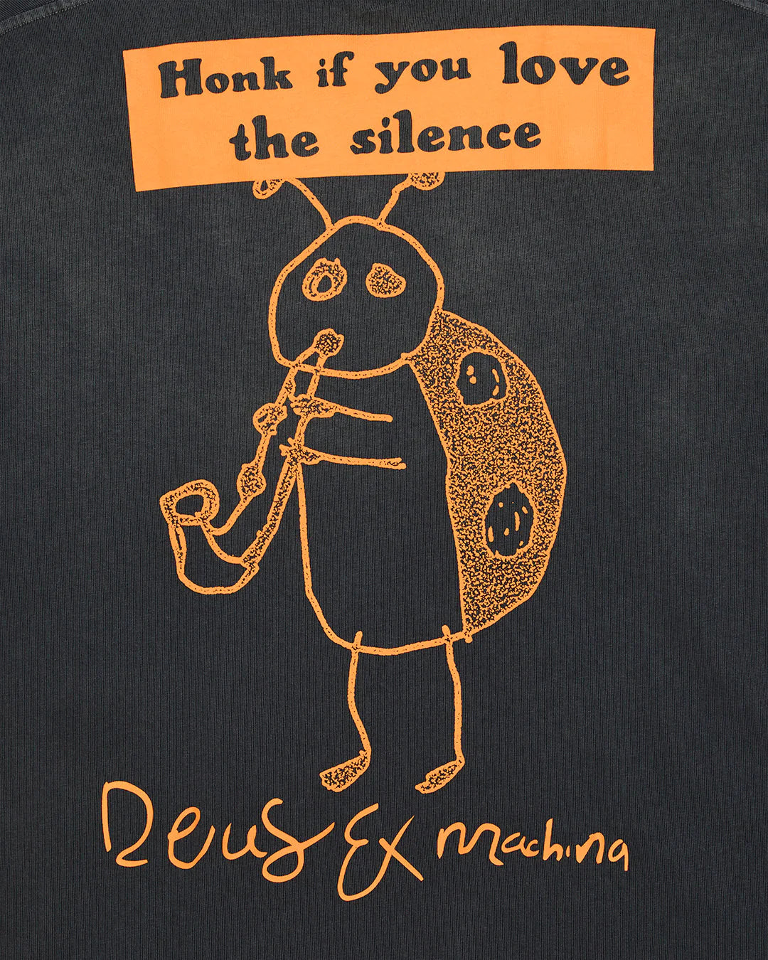 Camiseta Deus Ex Machina Noise Complaint Chumbo