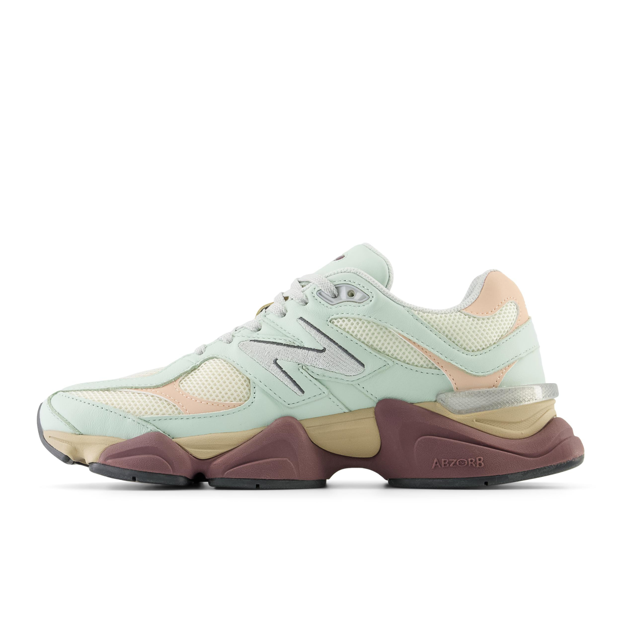 Tênis New Balance 9060 Unissex Rosa e Verde