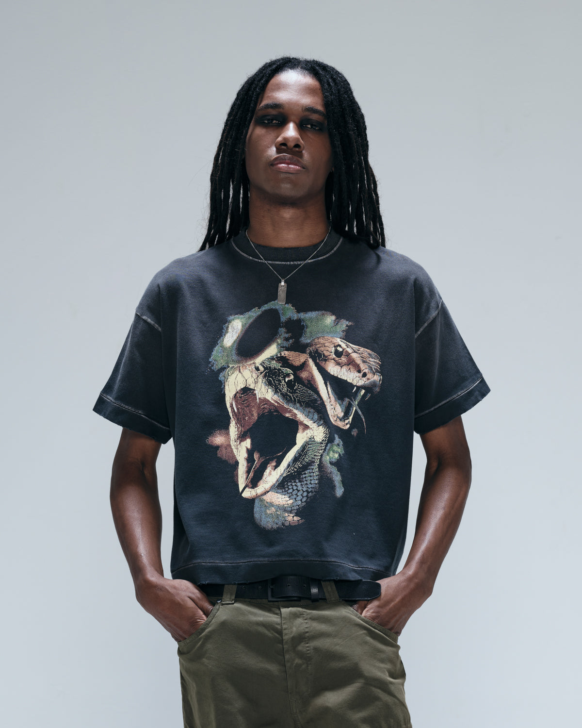 Camiseta Boxy Egho Serpente