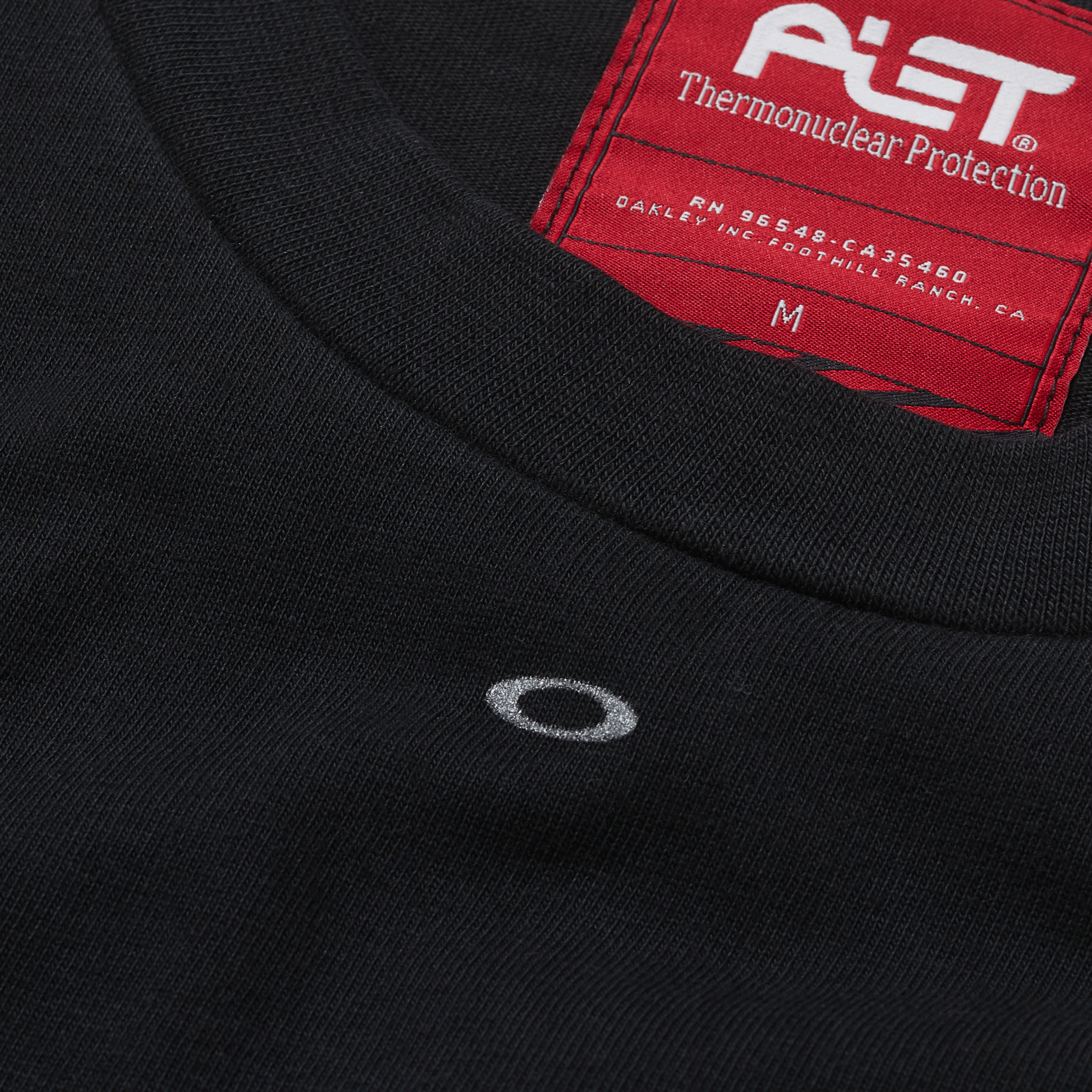 Camiseta Piet X Oakley Foil Nano Logo Preta