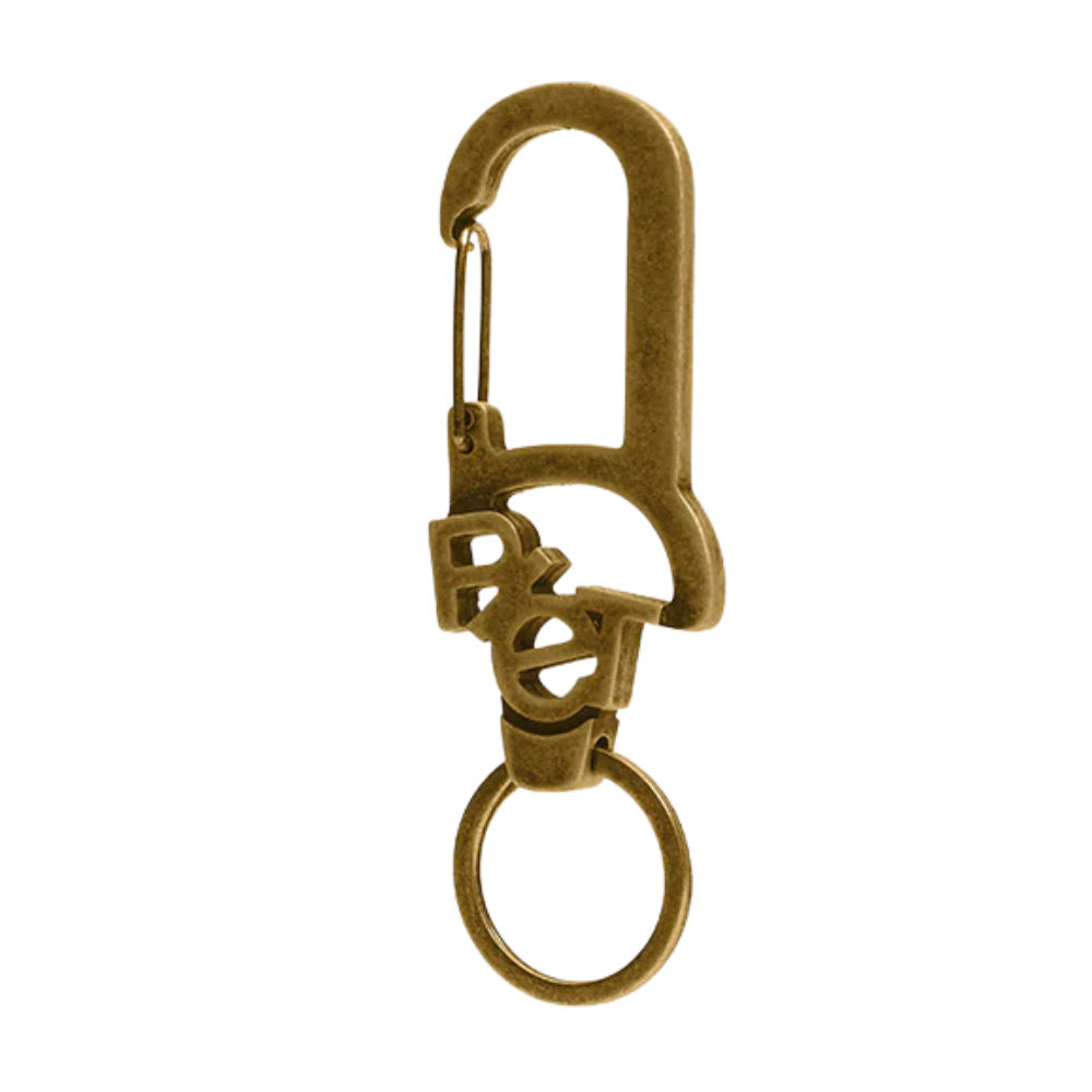 Chaveiro Piet Carabiner Keychain Antique Brass