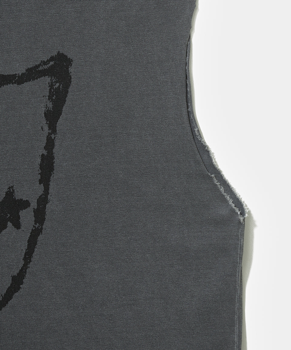 Regata Piet Oversized Emblema Preto Estonado