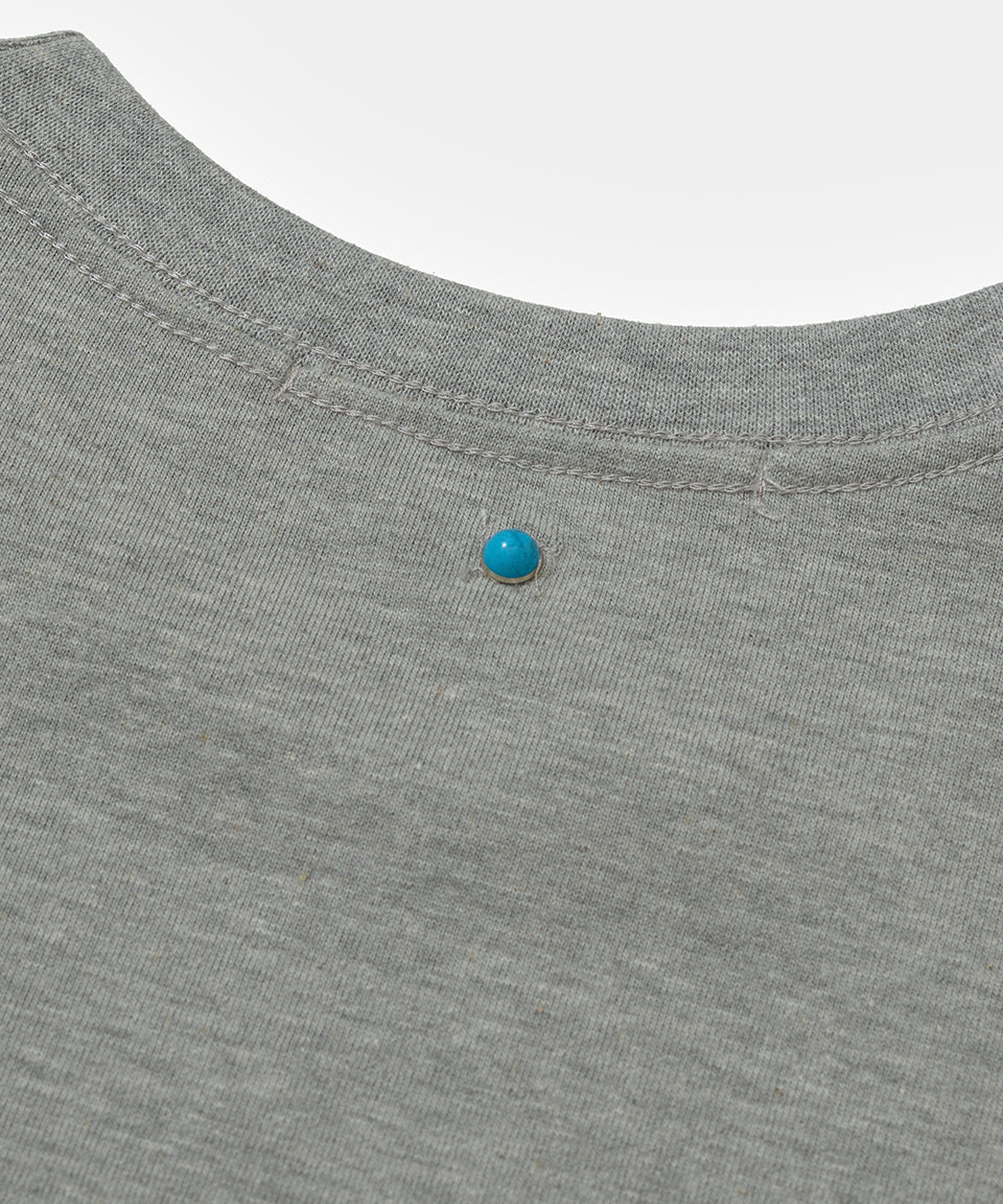 Camiseta Piet Logo Cinza