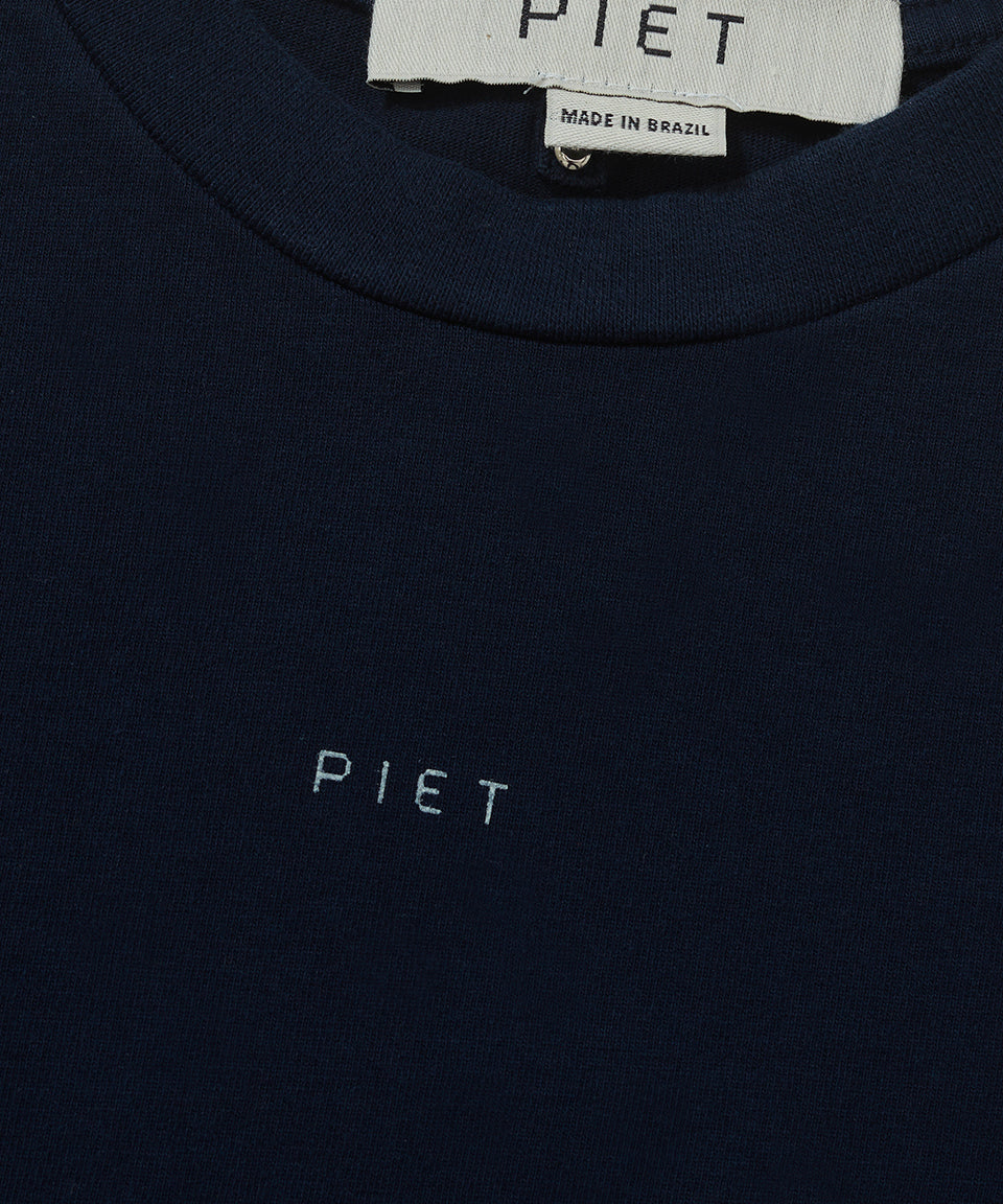 Camiseta Piet Logo Azul Marinho